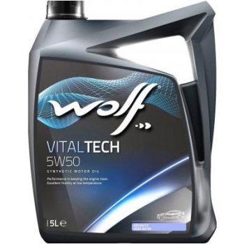 МАСЛО МОТОРНОЕ WOLF VitalTech 5W-50