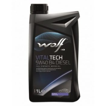 МАСЛО МОТОРНОЕ WOLF VitalTech 5W-40 B4 DIESEL 