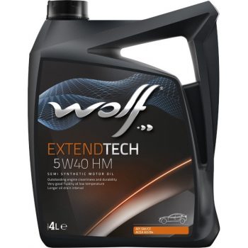 МАСЛО МОТОРНОЕ WOLF ExtendTech 5W-40 HM