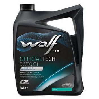 МАСЛО МОТОРНОЕ WOLF OfficialTech 5W-30 C1