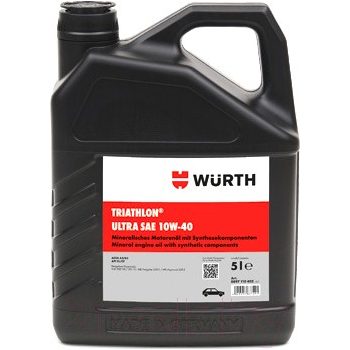 МАСЛО МОТОРНОЕ WURTH TRIATHLON ULTRA 10W40 