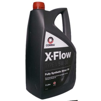 МАСЛО МОТОРНОЕ COMMA X-FLOW TYPE V 5W-30 ,5л масло моторное синтетическое для удлиненных сервисных интервалов