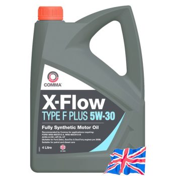 МАСЛО МОТОРНОЕ COMMA XFFP4L_CMA X-FLOW TYPE F PLUS 5W30 4L моторное масло (Польша)