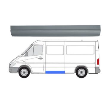 панель боковая на MERCEDES BENZ SPRINTER, 03 - 05