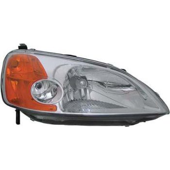 передняя фара на HONDA CIVIC, 01 - 05