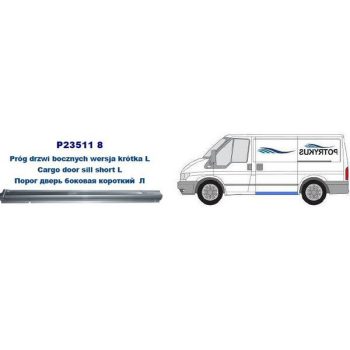 порог на FORD TRANSIT (VI), 00 - 06