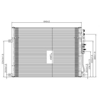 радиатор кондиционера на JEEP GRAND CHEROKEE, 05 - 10