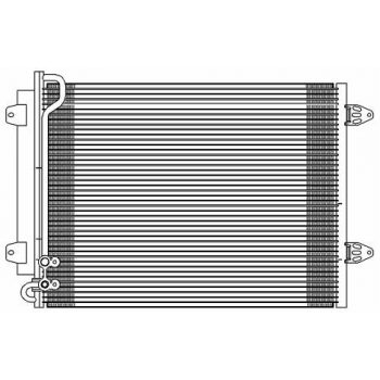 РАДИАТОР КОНДИЦИОНЕРА VW PASSAT (B7, EURO TYPE), 11 -