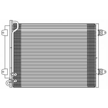 радиатор кондиционера на VW PASSAT CC, 09 - 11