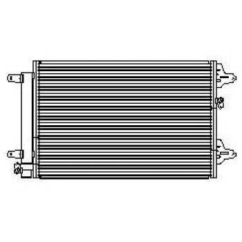 радиатор кондиционера на VW SHARAN, 00 - 06