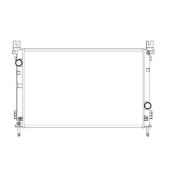 радиатор на CHRYSLER PACIFICA, 04 - 07