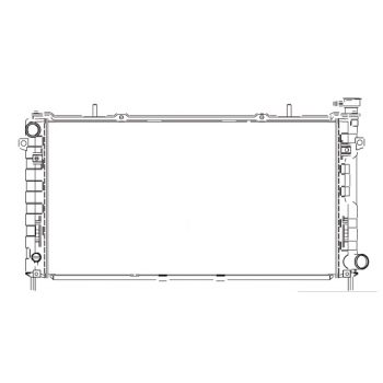 РАДИАТОР CHRYSLER TOWN COUNTRY, 05 - 07