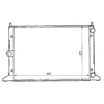радиатор на FORD GALAXY, 10.95 - 04.00