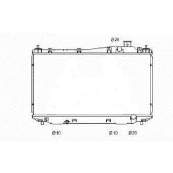 РАДИАТОР HONDA CIVIC, 01 - 05