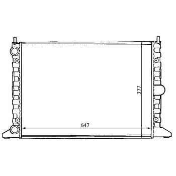 РАДИАТОР MAZDA 6