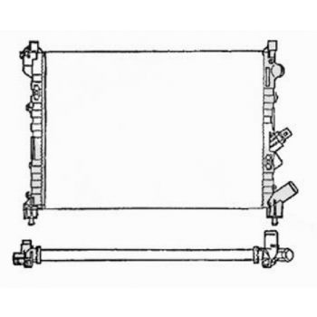 РАДИАТОР RENAULT LAGUNA, 01.94 - 03.01