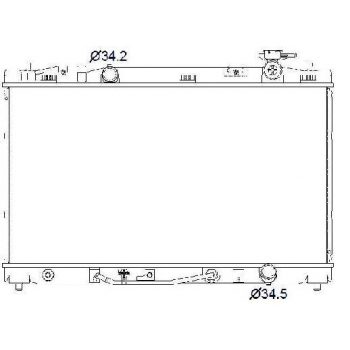 РАДИАТОР TOYOTA CAMRY (45), 10 - 11