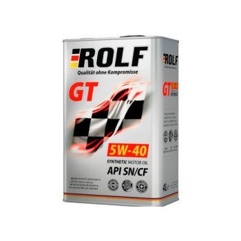 МАСЛО МОТОРНОЕ ROLF GT SAE 5W-40, SN/CF