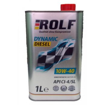 МАСЛО МОТОРНОЕ ROLF DYNAMIC DIESEL SAE 10W-40 CI-4/SL