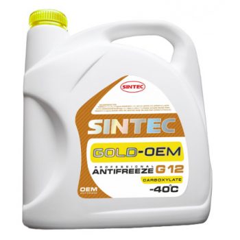 АНТИФРИЗ SINTEC Gold желтый 5 кг G12