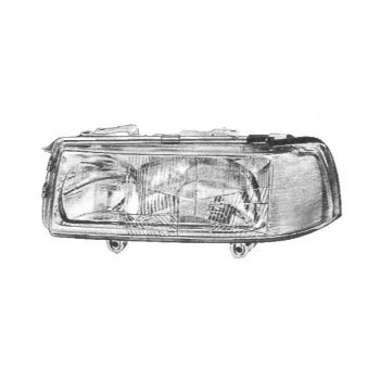 стекло передней фары на AUDI 80/90 (B3), 86 - 91