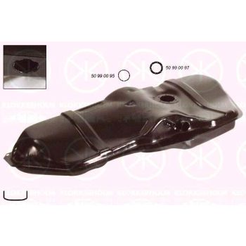топливный бак на OPEL KADETT (E), 84 - 91