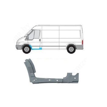внутренняя часть порога и арки на FORD TRANSIT (VI), 00 - 06