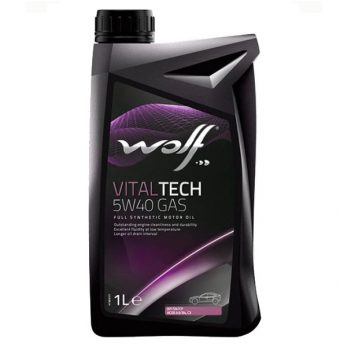 МАСЛО МОТОРНОЕ WOLF VitalTech 5W-40 GAS