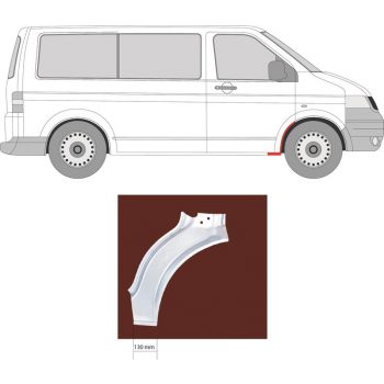 задняя арка на VW TRANSPORTER T5