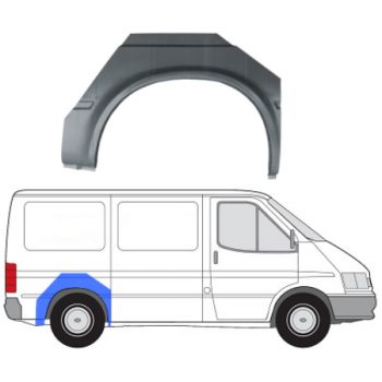 задняя арка+крыло на FORD TRANSIT, 09.91 - 07.94