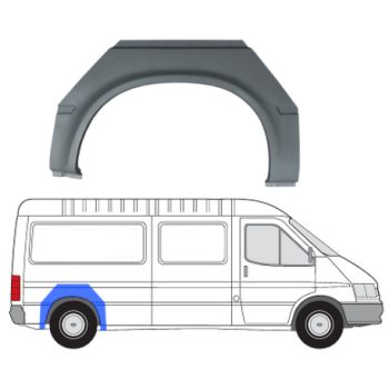 ЗАДНЯЯ АРКА+КРЫЛО FORD TRANSIT (IV), 91 - 94
