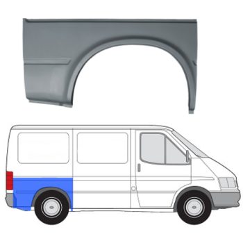 ЗАДНЯЯ АРКА+КРЫЛО FORD TRANSIT (IV), 91 - 94