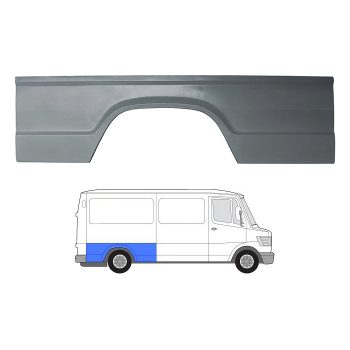 ЗАДНЯЯ АРКА+КРЫЛО MERCEDES BUS (207-410) 77-95