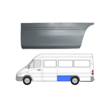 задняя арка+крыло на MERCEDES BENZ SPRINTER, 02.95 - 02.00