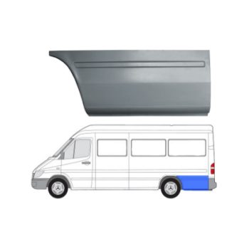 ЗАДНЯЯ АРКА+КРЫЛО MERCEDES BENZ SPRINTER (W901-W905), 03 - 05