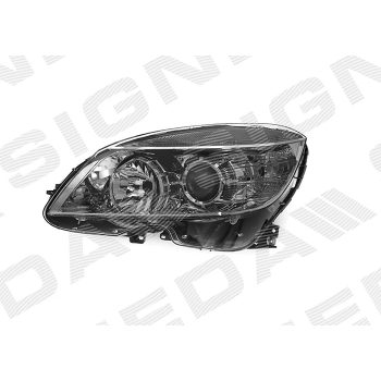 передняя фара на MERCEDES BENZ (C-kl W204), 01,07 -