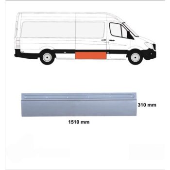железо боковой двери на VW CRAFTER, 06 -17