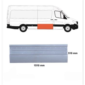 железо боковой двери на VW CRAFTER, 06 -17
