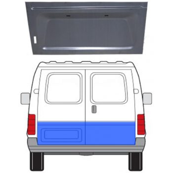 железо задних дверей на FORD TRANSIT, 86 - 91