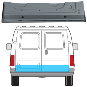 ЖЕЛЕЗО ЗАДНИХ ДВЕРЕЙ FORD TRANSIT 86 - 91